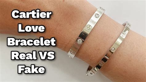 How to Spot a Fake vs Authentic Cartier Love Bracelet.